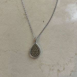 Anna Beck teardrop necklace.